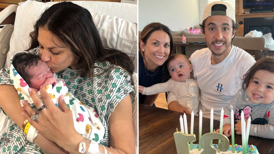 Johnny Gaudreau's wife Meredith welcomes their baby boy 7 months after his death