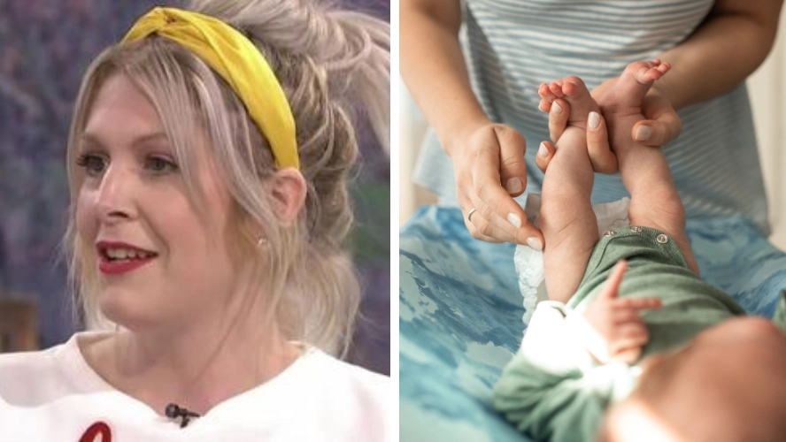 Woman says parents shouldn't change their child's nappies without their consent
