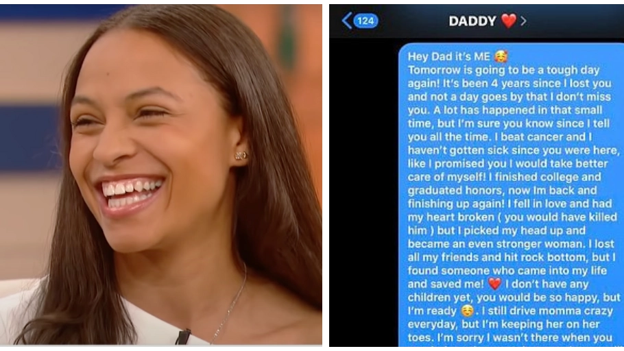 Woman who texted late dad’s phone for four years receives reply on anniversary of his death