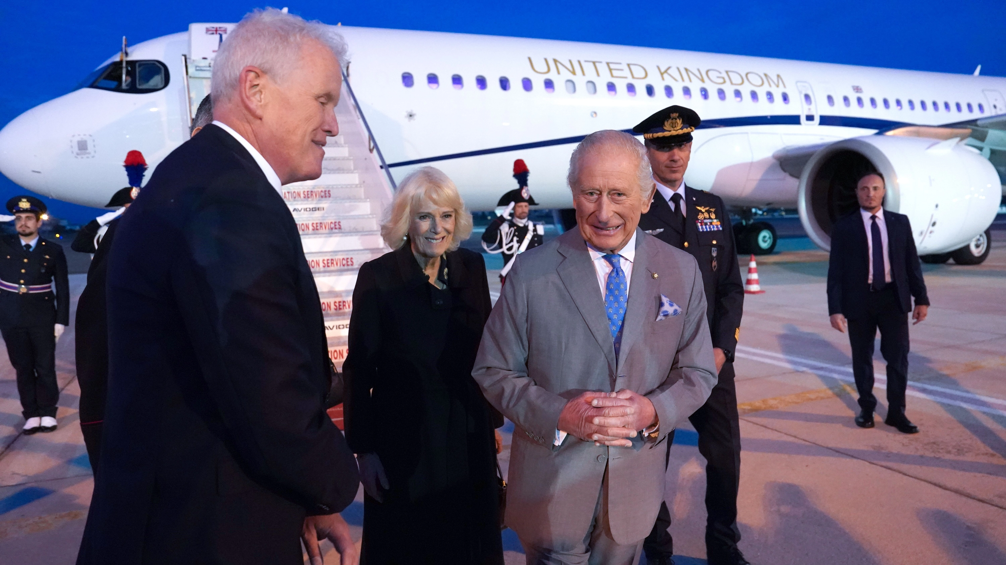 King and Queen make major appearance but fans are distracted by someone else entirely