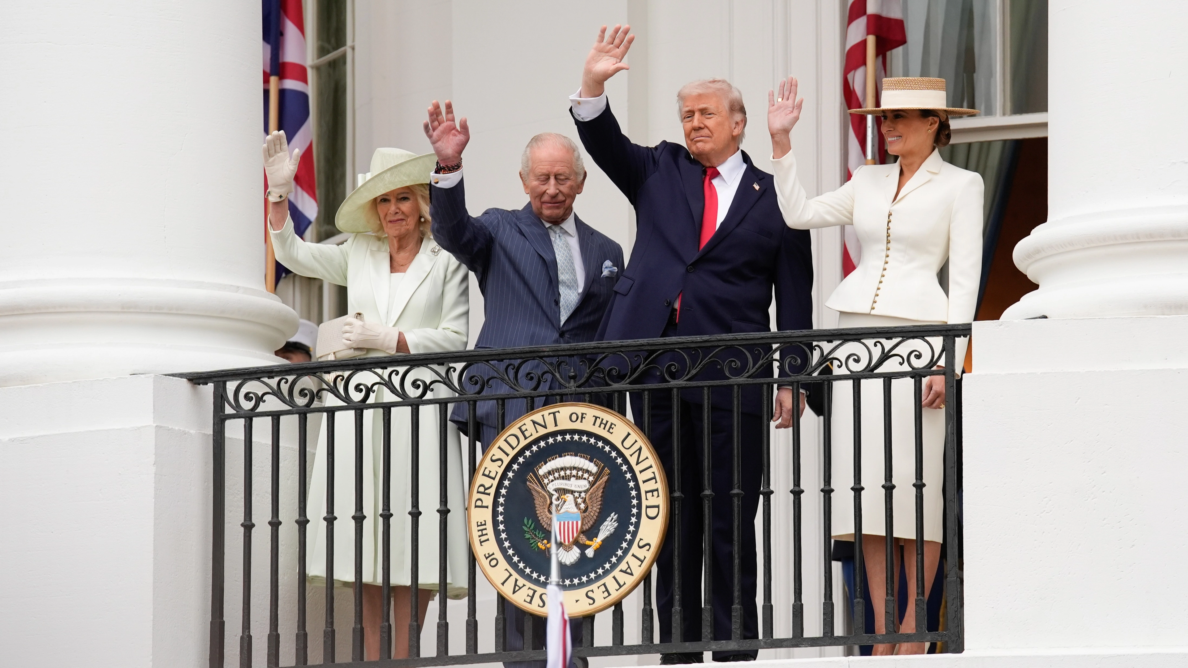 Trump slammed for 'disrespectful' act towards Queen Camilla