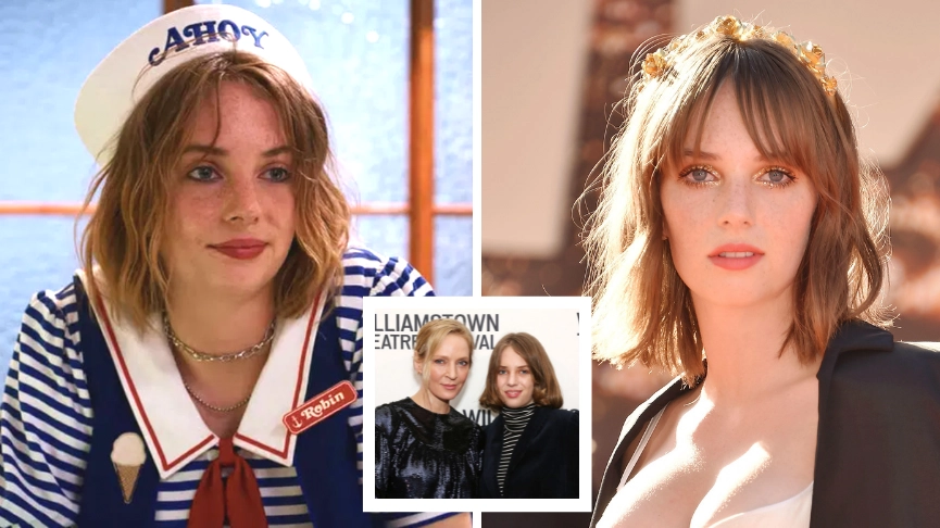 Stranger Things Fans Are Just Realising Robin Actor Has Very Famous Parents