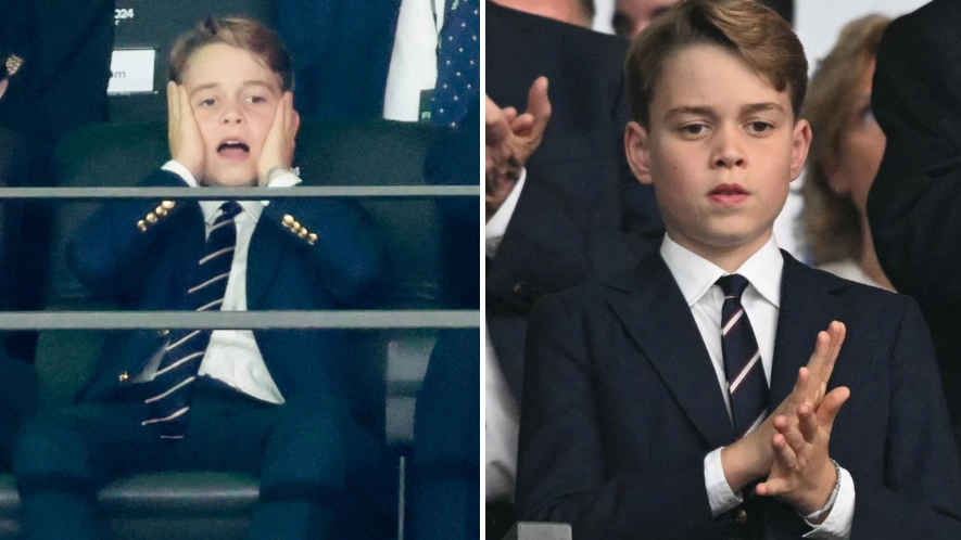 Prince George’s three-word reaction to England’s Euro 2024 defeat revealed