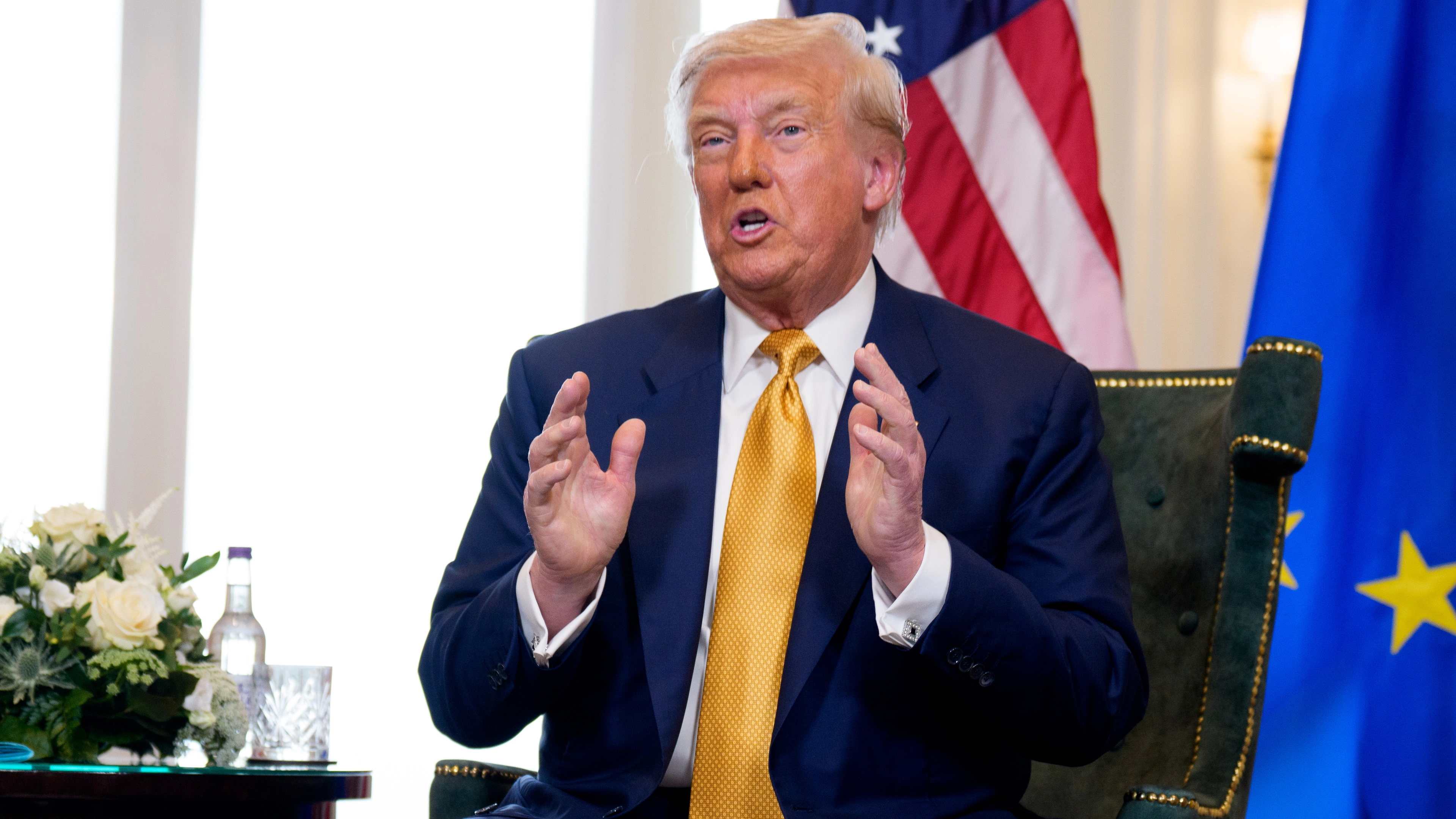 Official explanation behind Donald Trump’s ‘mystery’ mark as it shows up once again