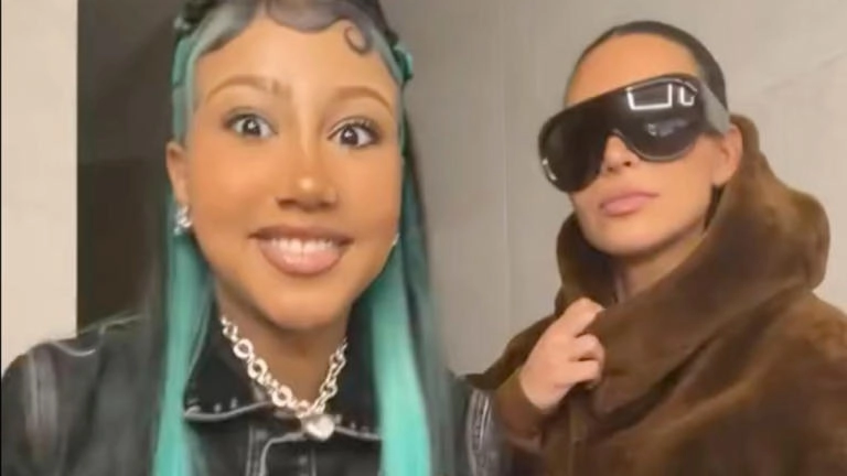 Rare photo of Kim Kardashian's daughter North with step mum Bianca Censori prompts awkward commentary