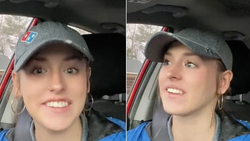 Domino's worker praised after sharing how much tips she makes in one night