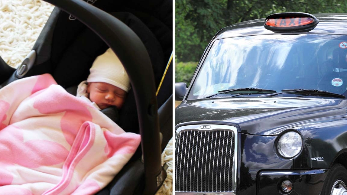 Mum who gave birth in back of taxi on way to hospital was sent cleaning bill