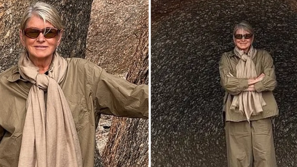 Martha Stewart accused of major photoshop error after fans spot detail in latest holiday photo