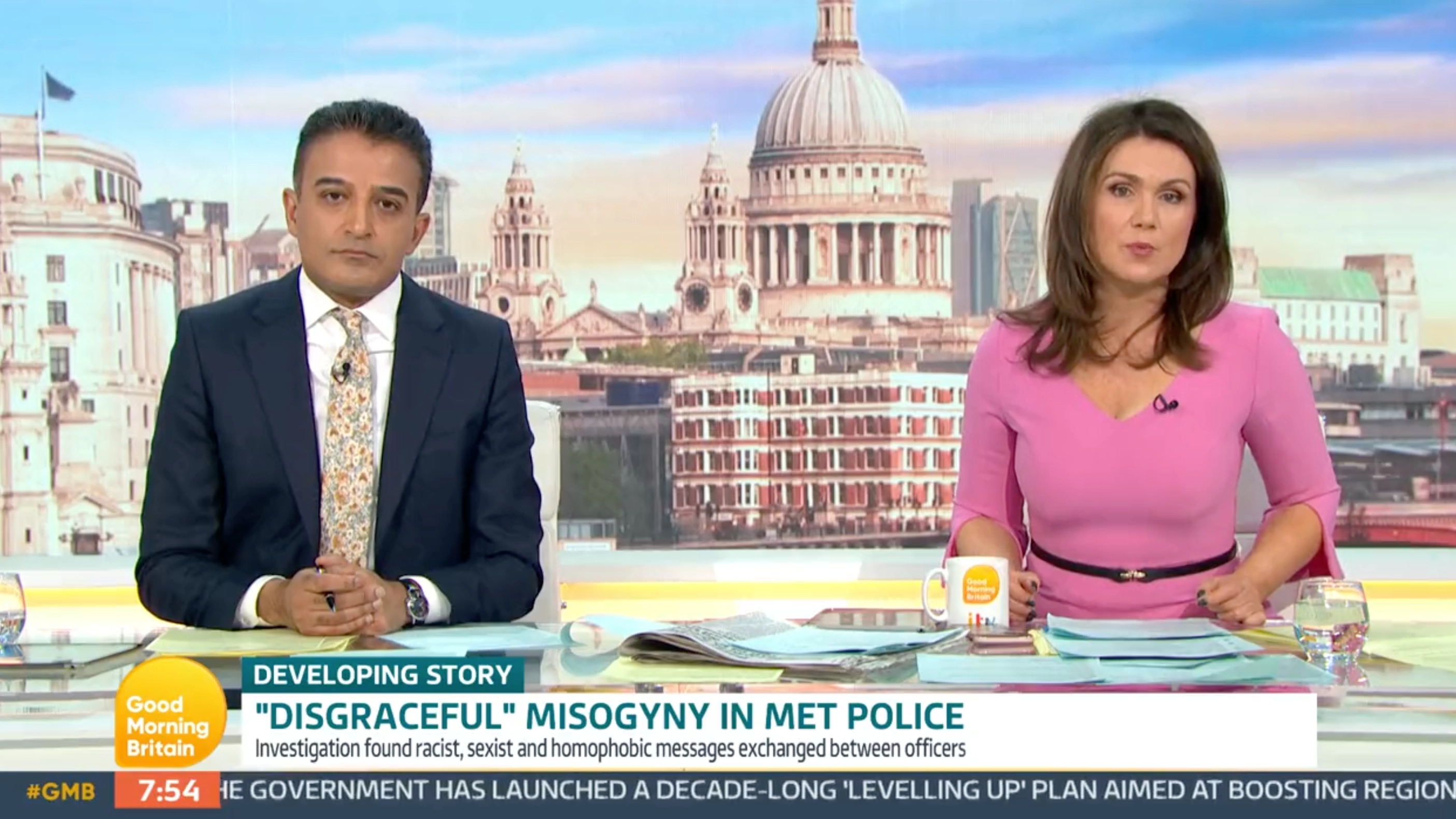 Susanna Reid Calls For Change As Met Police Apologises For 'Appalling Conduct' Following Reports Of Misogyny
