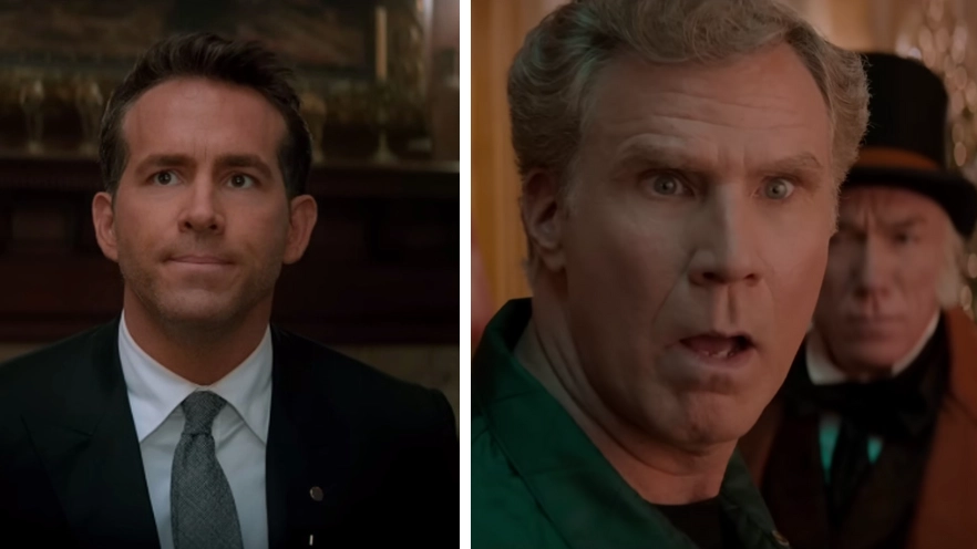 New Christmas movie starring Will Ferrell and Ryan Reynolds has landed on our screens
