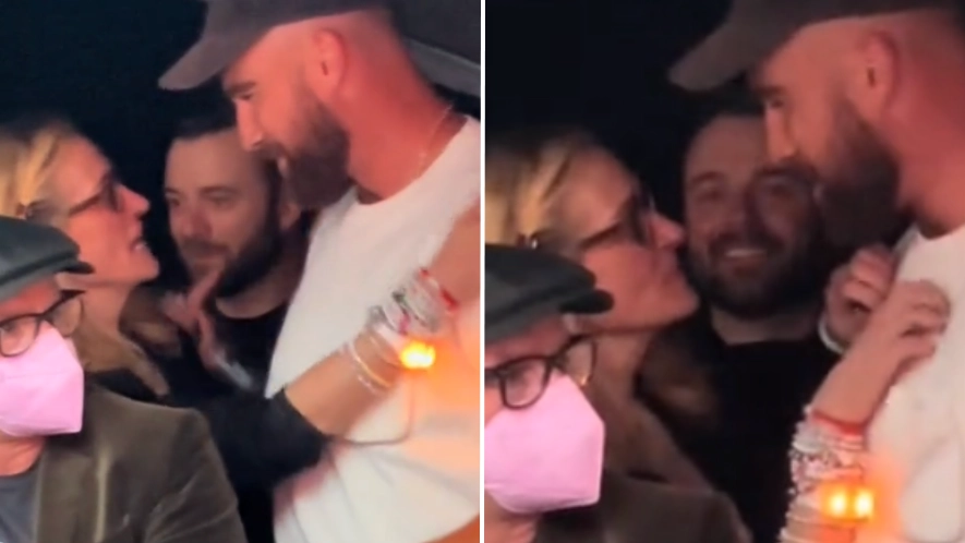 Body language expert breaks down controversial moment between Julia Roberts and Travis Kelce that had Taylor Swift fans talking