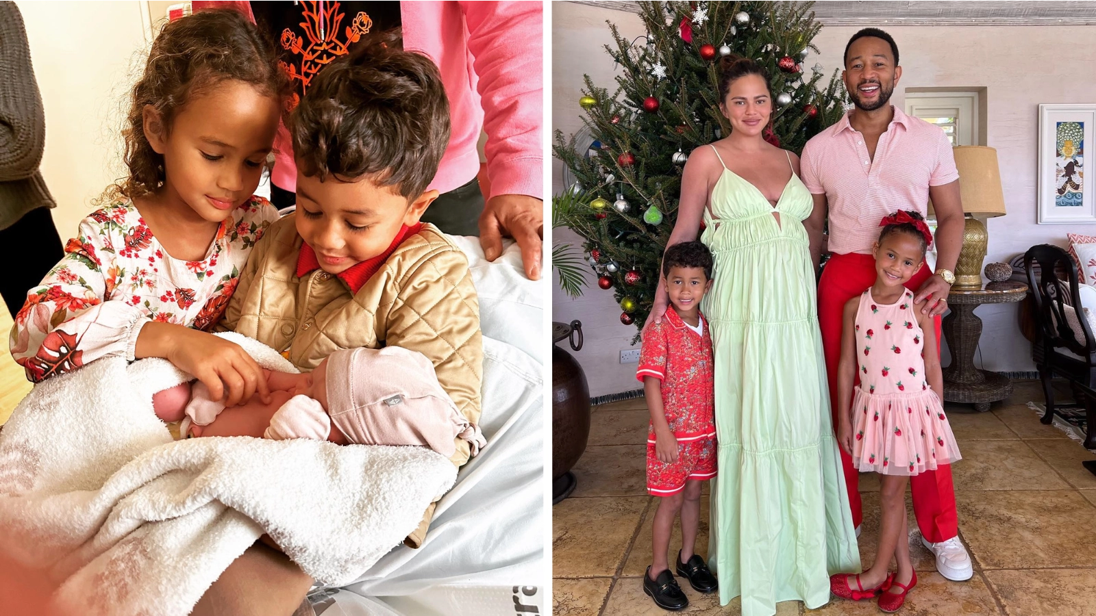 Chrissy Teigen reveals the name of her newborn daughter