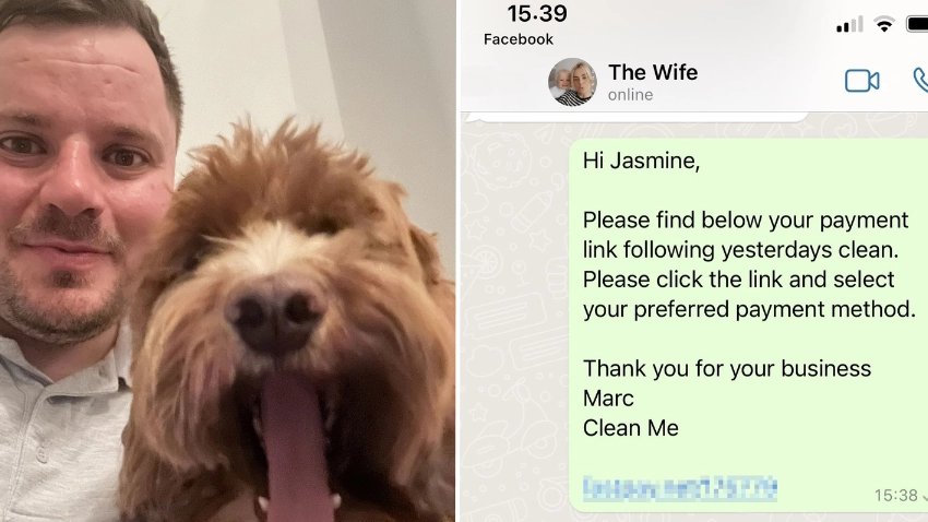 Husband invoiced own wife £700 for completing six-hour deep clean of house