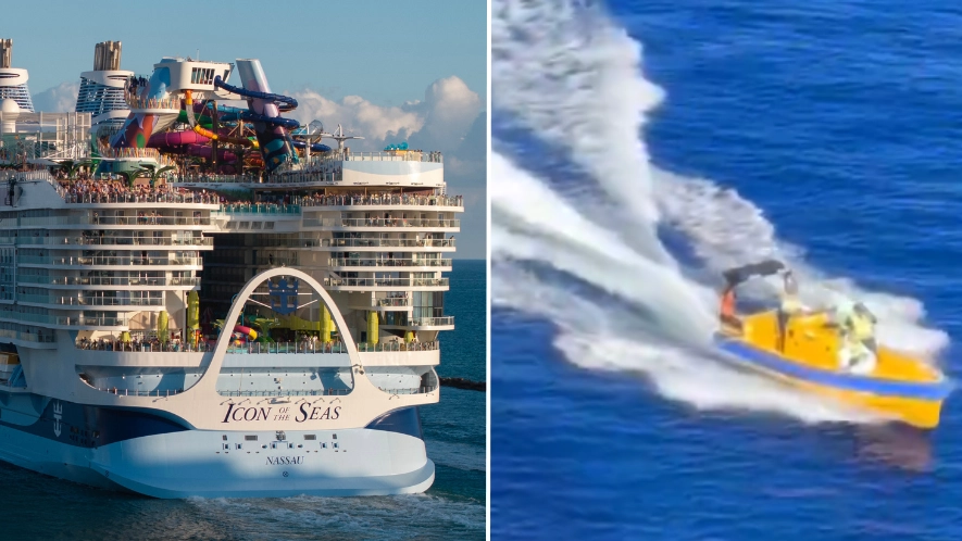 Passenger dies after jumping from after jumping from Royal Caribbean cruise ship