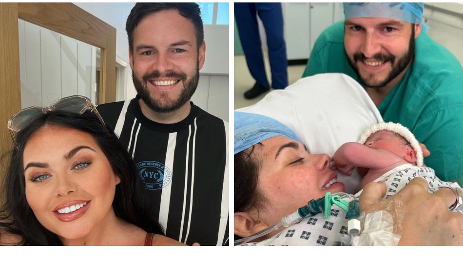Former Gogglebox star Scarlett Moffatt welcomes first child and shares his sweet name