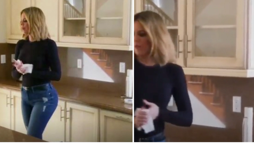 Khloe Kardashian's Staircase Has Got Fans' Heads Spinning