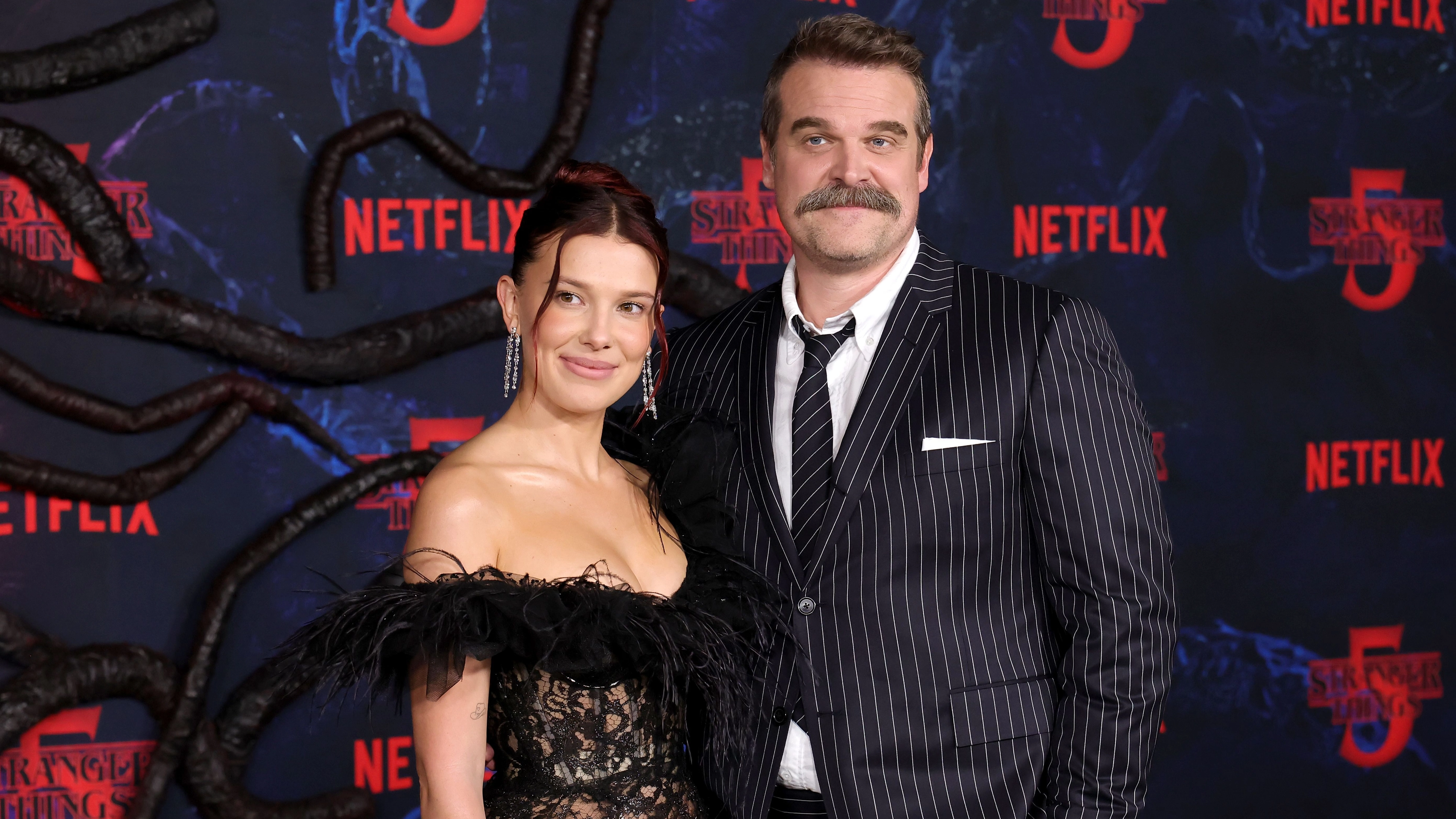 David Harbour addresses 'feud' with Stranger Things co-star Millie Bobby Brown following harassment and bullying claims