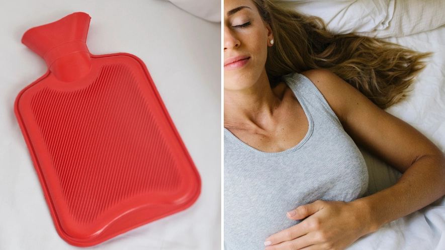 People swear by hot water bottle hack for sleeping in a hot weather
