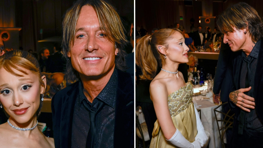 Lip reader reveals what Ariana Grande said to Keith Urban in new footage and some people are confused