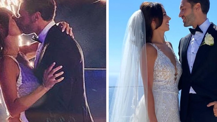 Celebs Rush To Congratulate Mario Falcone And Becky Miesner On Marriage