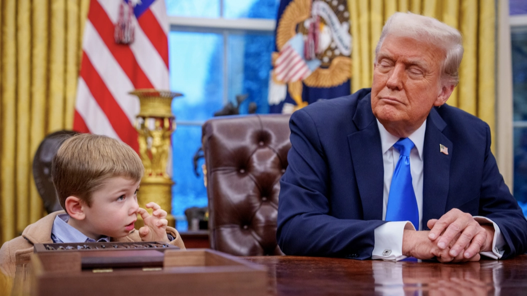 Elon Musk’s son ‘little X’ has people in serious disbelief over everything he said to Trump during White House visit