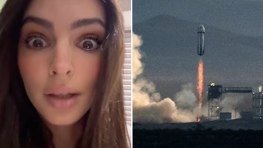Emily Ratajkowski slams 'disgusting' Blue Origin trip after stars including Katy Perry launched into space