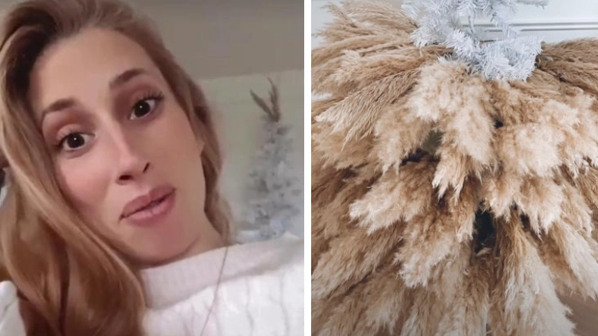 Stacey Solomon leaves fans horrified as she puts Christmas tree up six weeks early