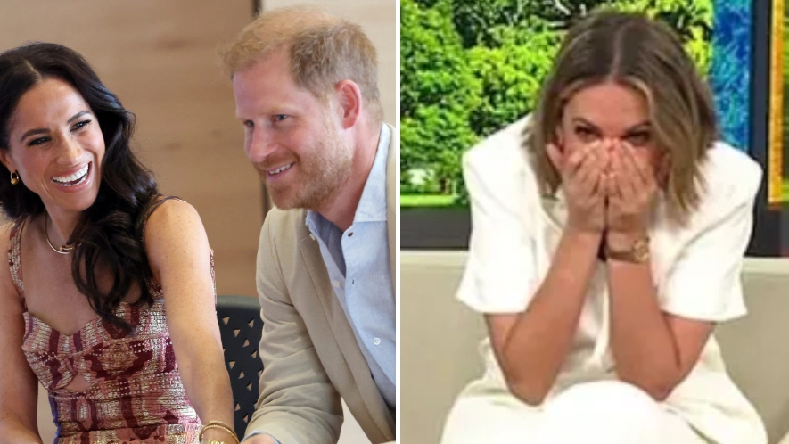 Prince Harry's NSFW admission about Meghan Markle left TV hosts speechless