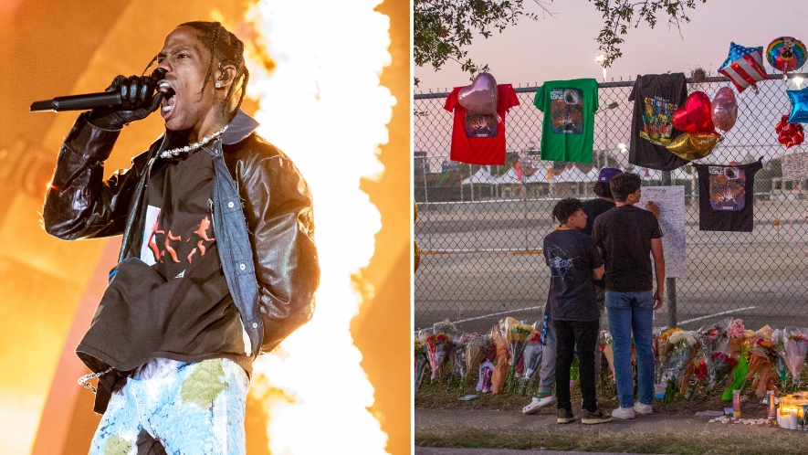 Disturbing text sent during Travis Scott performance that killed 10 people including 9-year-old child leaves people 'disgusted'