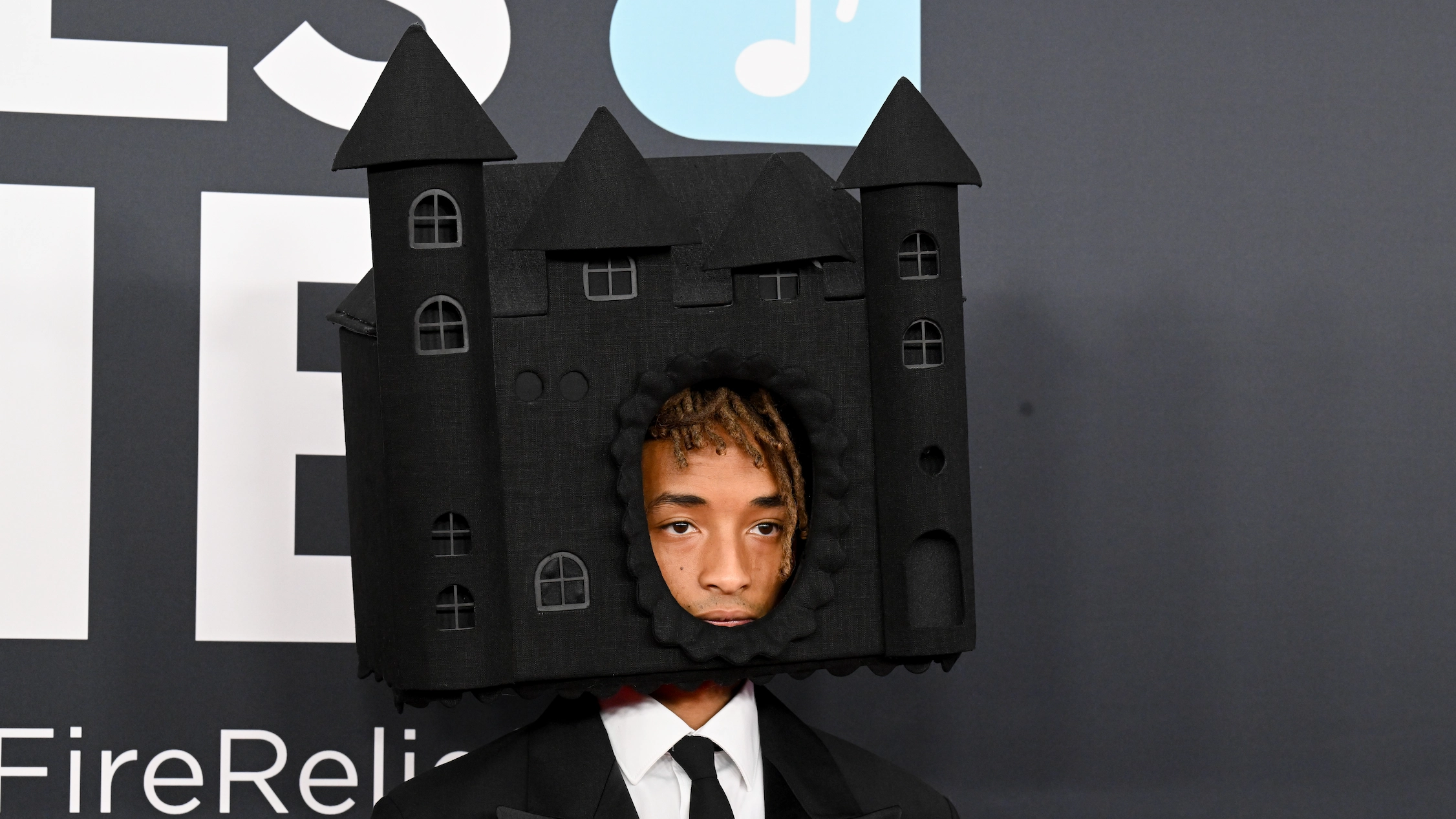 Jaden Smith fans 'work out' reason behind unusual outfit for Grammys
