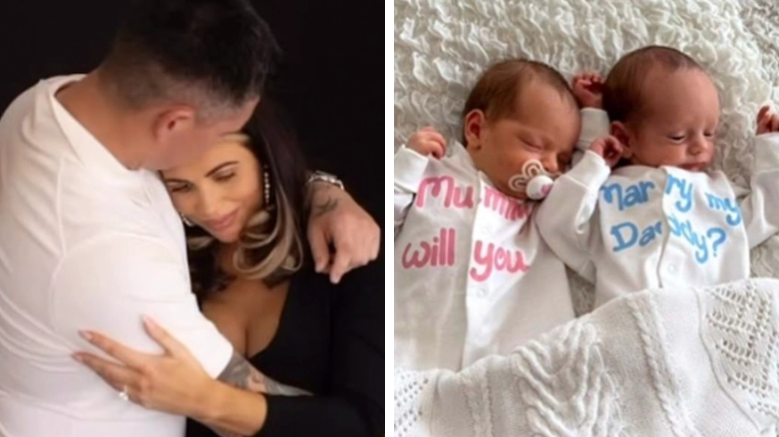 Amy Childs announces she's engaged to Billy Delbosq with sweet proposal video
