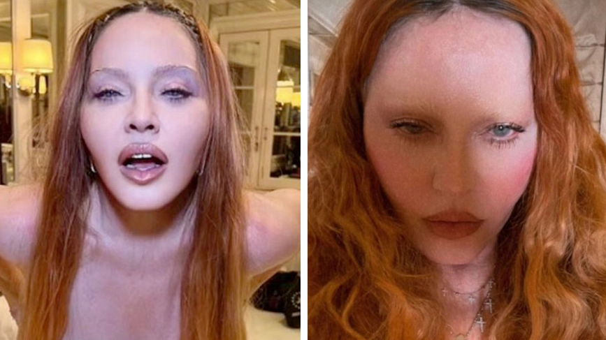 Madonna shocks fans as she goes completely topless on Instagram
