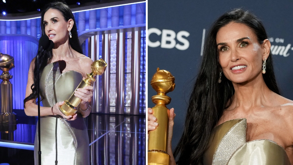 Golden Globes viewers shocked after realising Demi Moore's age