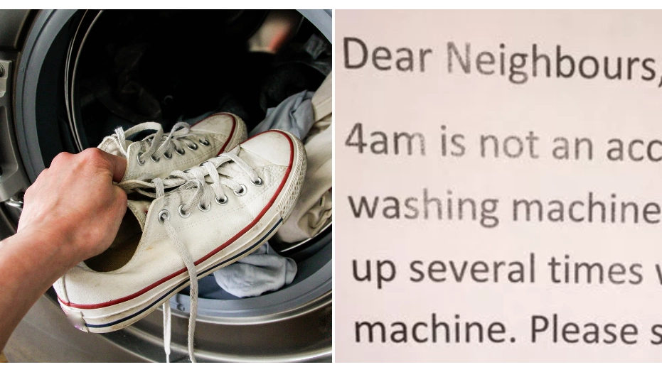 Resident sparks debate after calling out neighbours for using washing machine at 4am