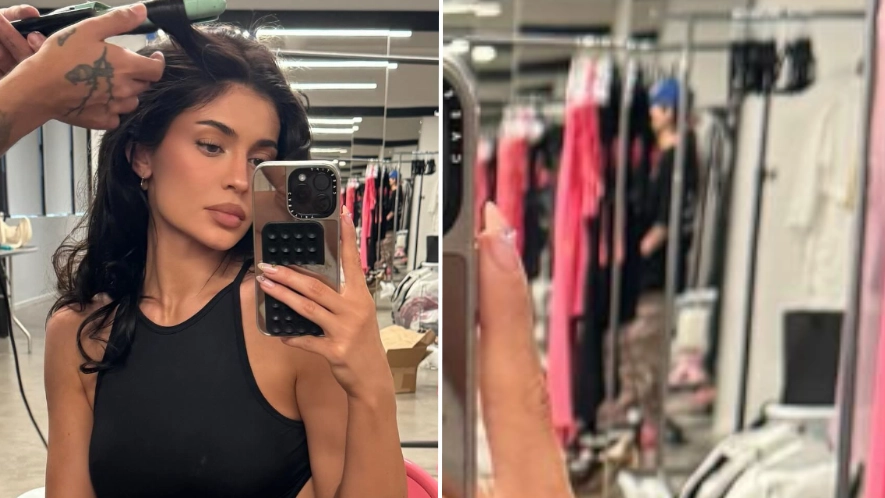 Kylie Jenner fans spot hilarious detail in background of selfie that you probably didn’t notice