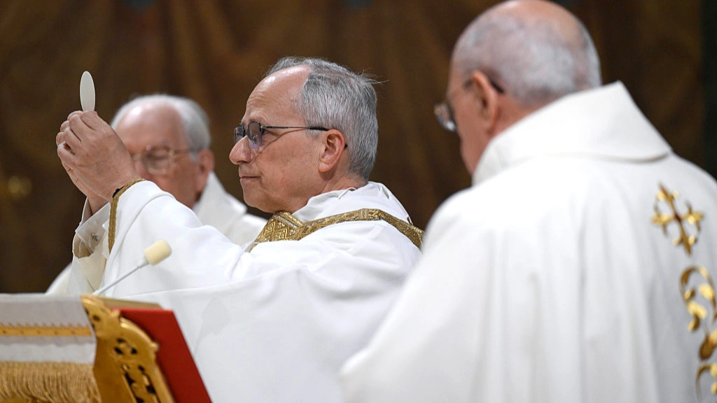 Extremely modern detail spotted in new photo of first American pope Leo leaves people divided