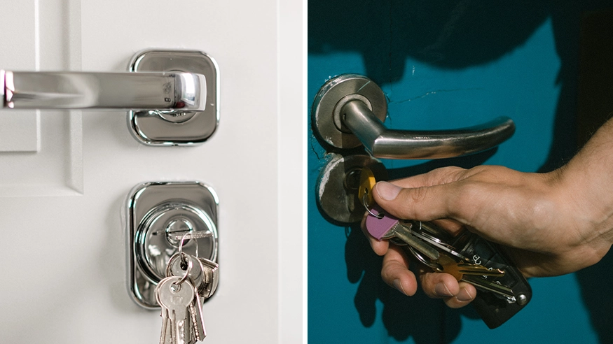 Woman sparks huge debate after revealing she locks her doors when family are inside their home