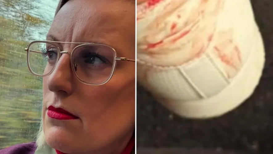 42-year-old TV presenter praised after sharing reality of period leaks whilst out in public