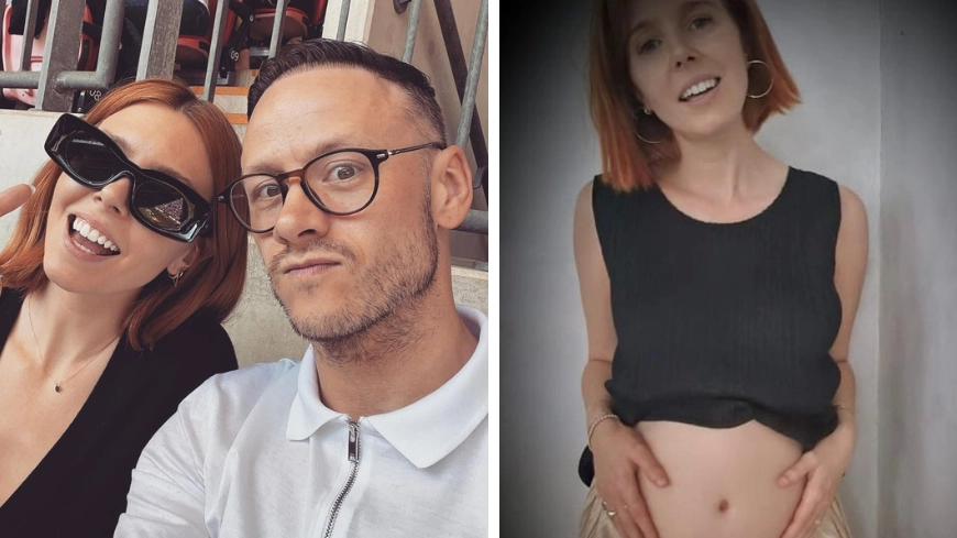 Stacey Dooley announces she’s expecting her first child with sweet post
