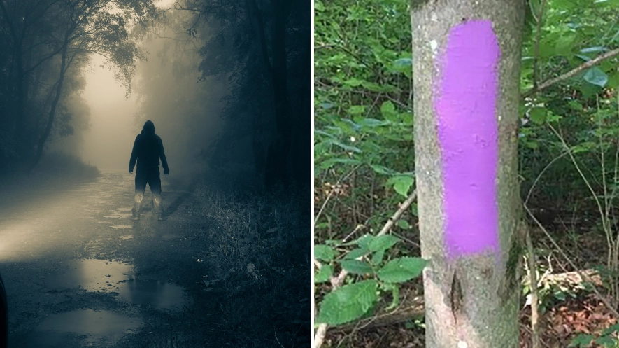 If you see this in the woods it could mean your life is in immediate danger