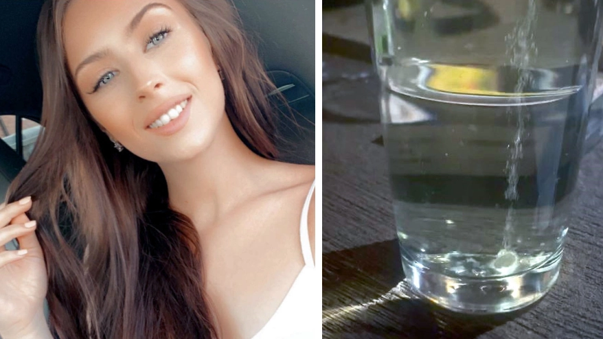 Woman's warning after narrowly avoiding spiked drink at very last second