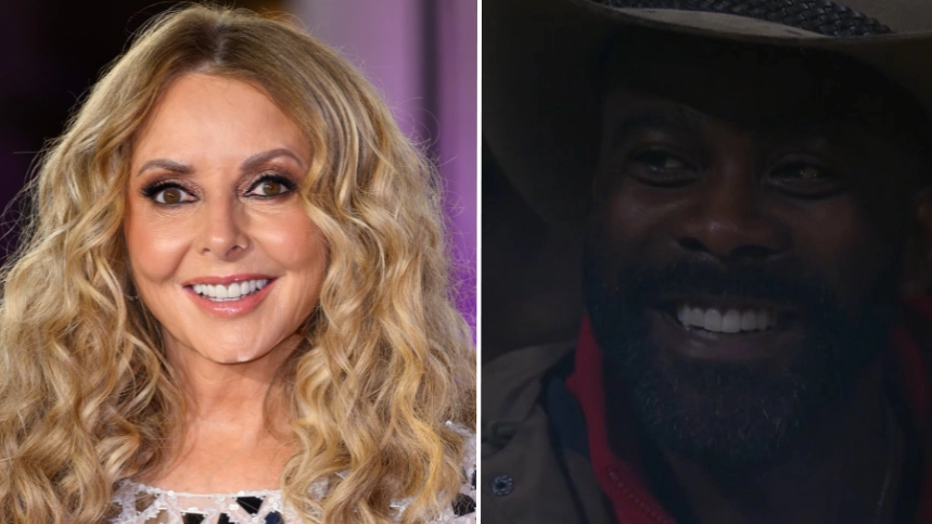 Carol Vorderman issues hilarious response after I’m A Celeb’s Melvin Odoom reveals he has crush on her