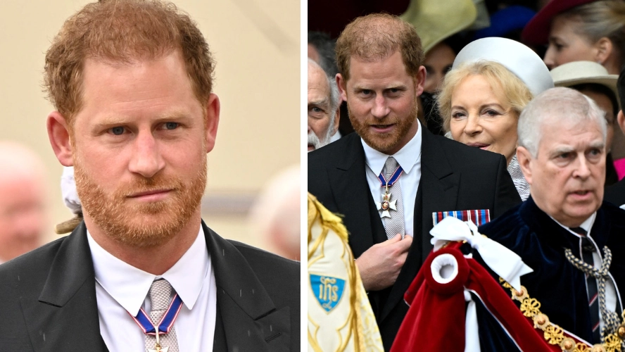 Prince Harry spotted at Heathrow Airport immediately after King's coronation finished