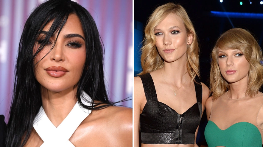 Fans think Kim Kardashian has dragged model Karlie Kloss into Taylor Swift feud