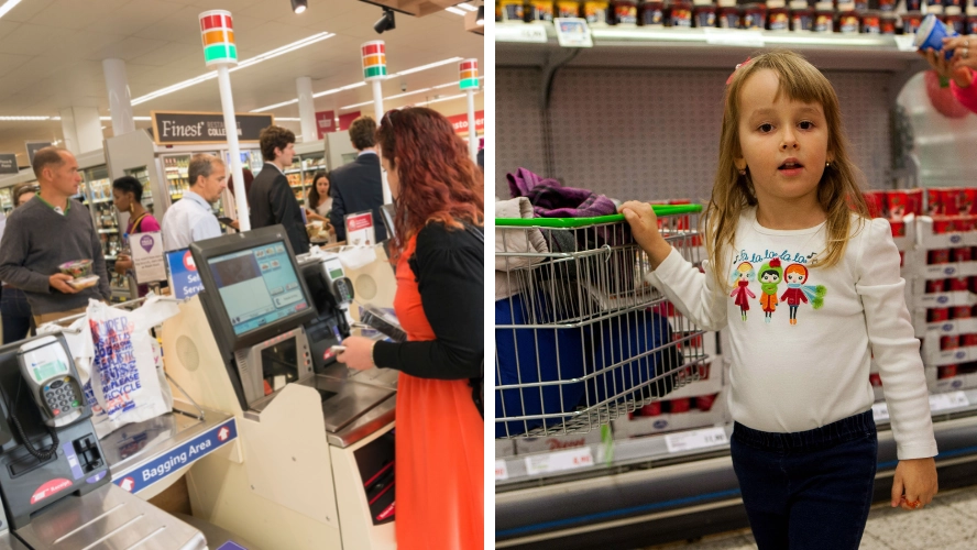 Mum left 'gobsmacked' by stranger's act of kindness in Tesco