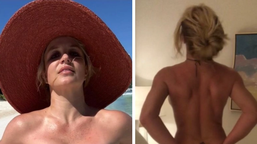 Britney Spears responds to criticism over posting nude photos