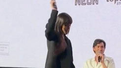 Dakota Johnson drops mic while storming off stage in ‘Pt 2’ to savage time she called Ellen DeGeneres out live on air