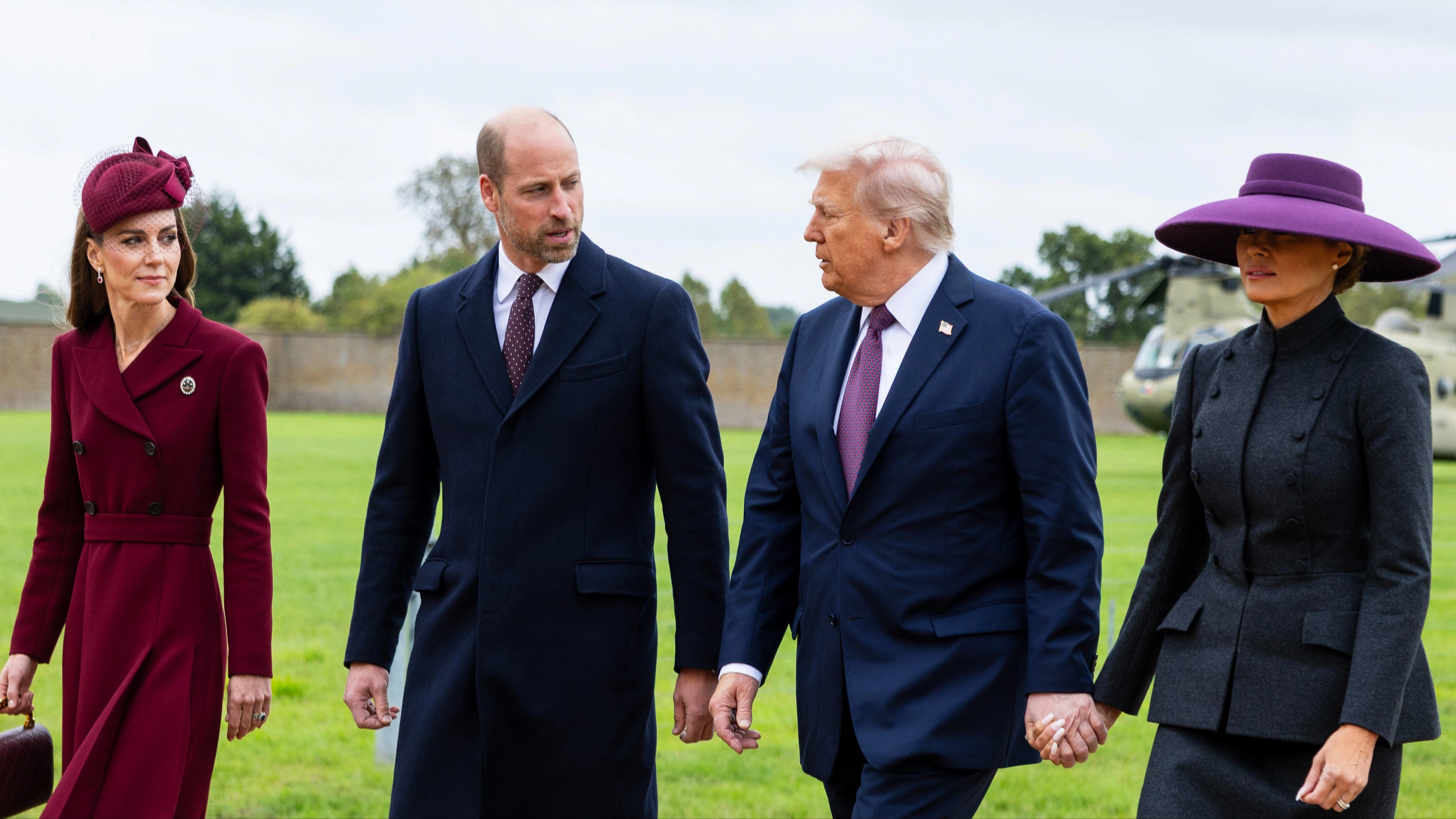 Prince William’s 6-word joke about Donald Trump during state visit 'revealed' by lip reader