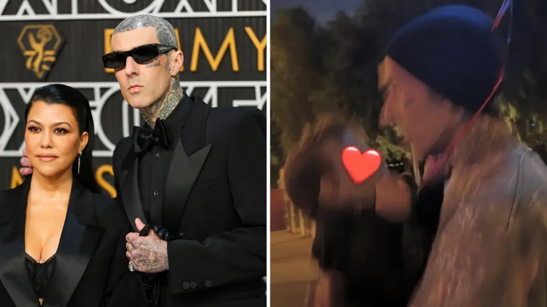 Real reason Kourtney Kardashian and Travis Barker hide son Rocky's face as she shares adorable birthday post