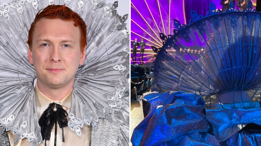Joe Lycett sparks debate after blocking audience's view at BAFTA’s with extravagant outfit inspired by royal